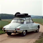 Citroen DS Service Car at the 1970 Tour de France