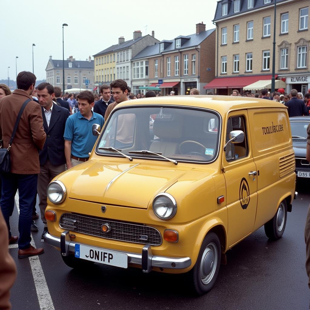 Renault Estafette Support Van at the 1970 Tour de France