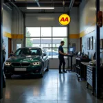 AA Car Service Garage in Ireland