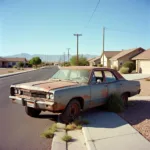 Abandoned Car in Pahrump, Nevada