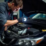 Car AC system inspection