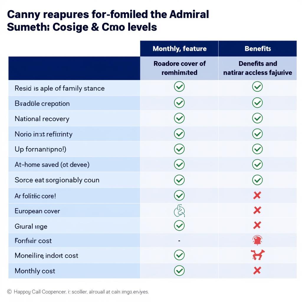 Admiral Car Breakdown Cover Cost Comparison