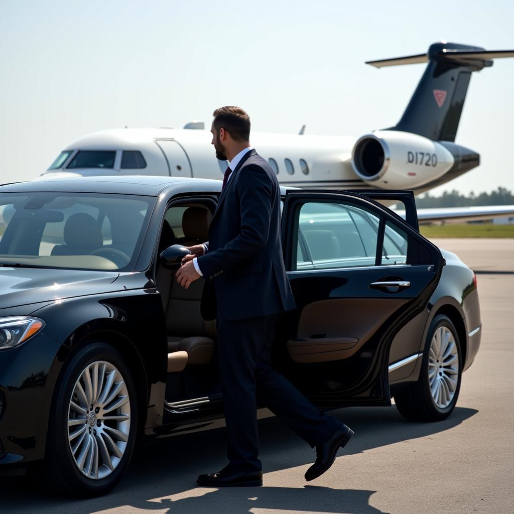 Luxury sedan airport car service in New Jersey