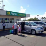 Alamo Car Rental Pick Up at Kahului Airport (OGG)