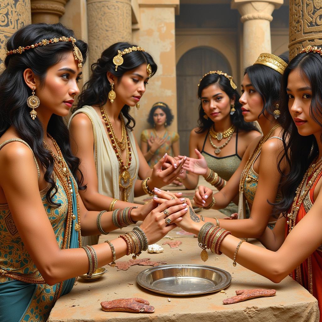 Ancient Nail Care: Status and Rituals