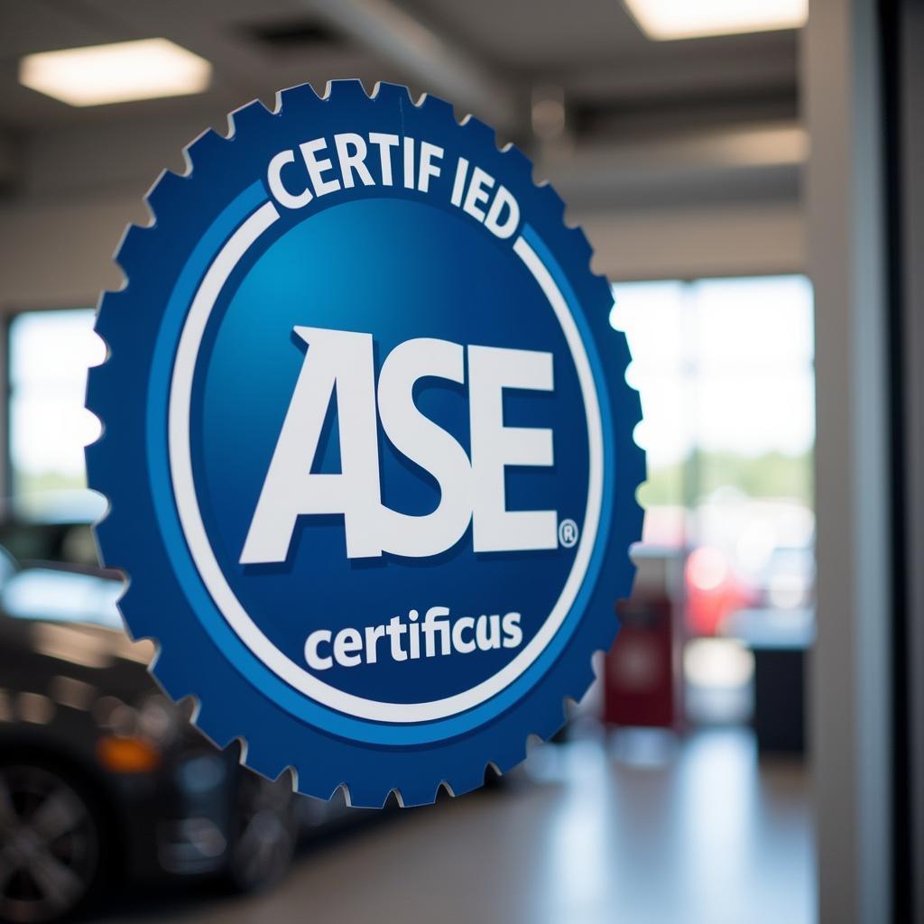  ASE certification logo