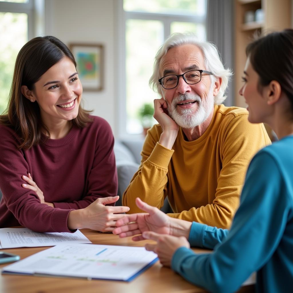 Asking Questions at a Memory Care Facility