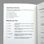 Audi Maintenance Schedule