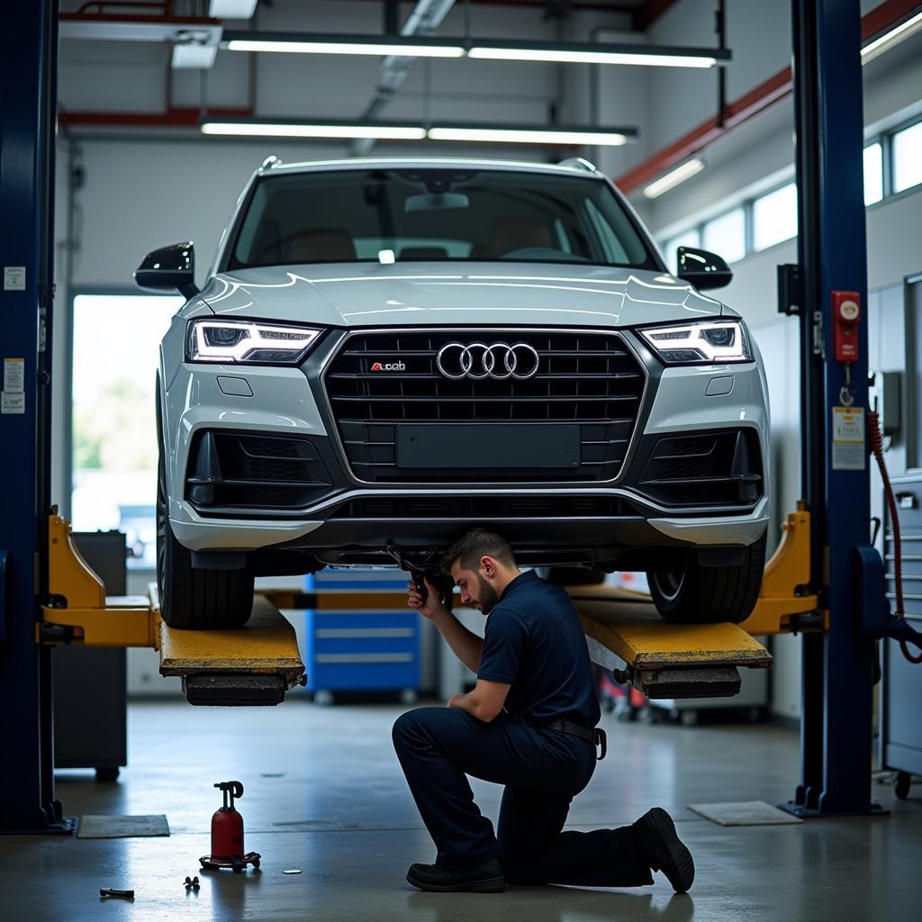 Audi Service Bay