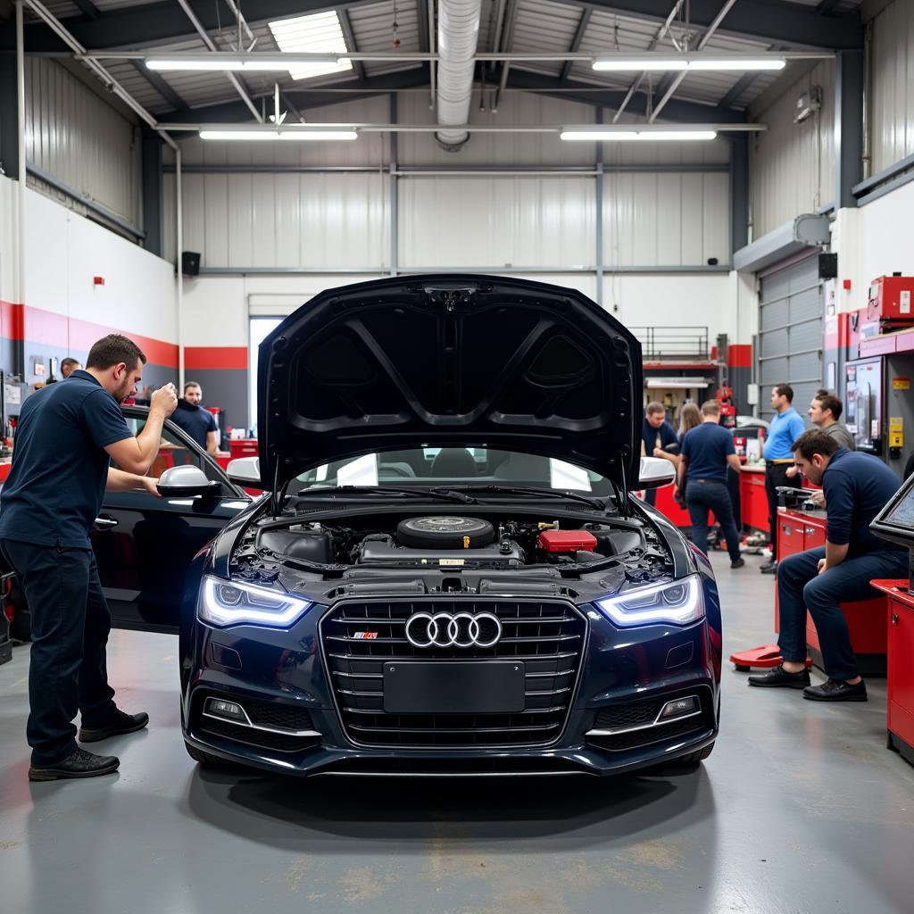 Audi specialist workshop in Geelong