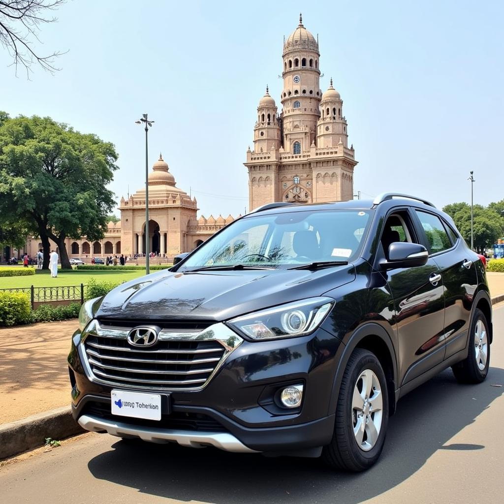 Exploring Bangalore with a rental car