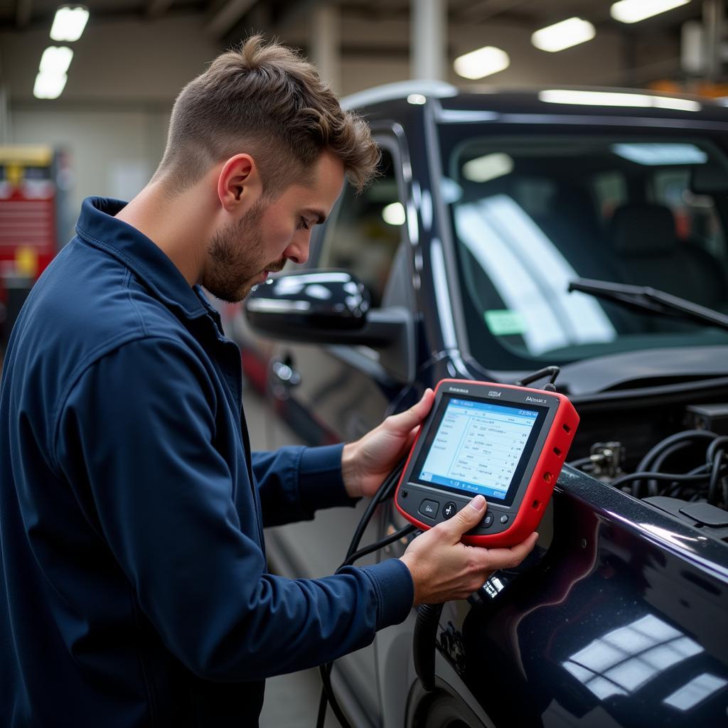  Experienced Berkeley Car Mechanic Performing Vehicle Diagnostics 