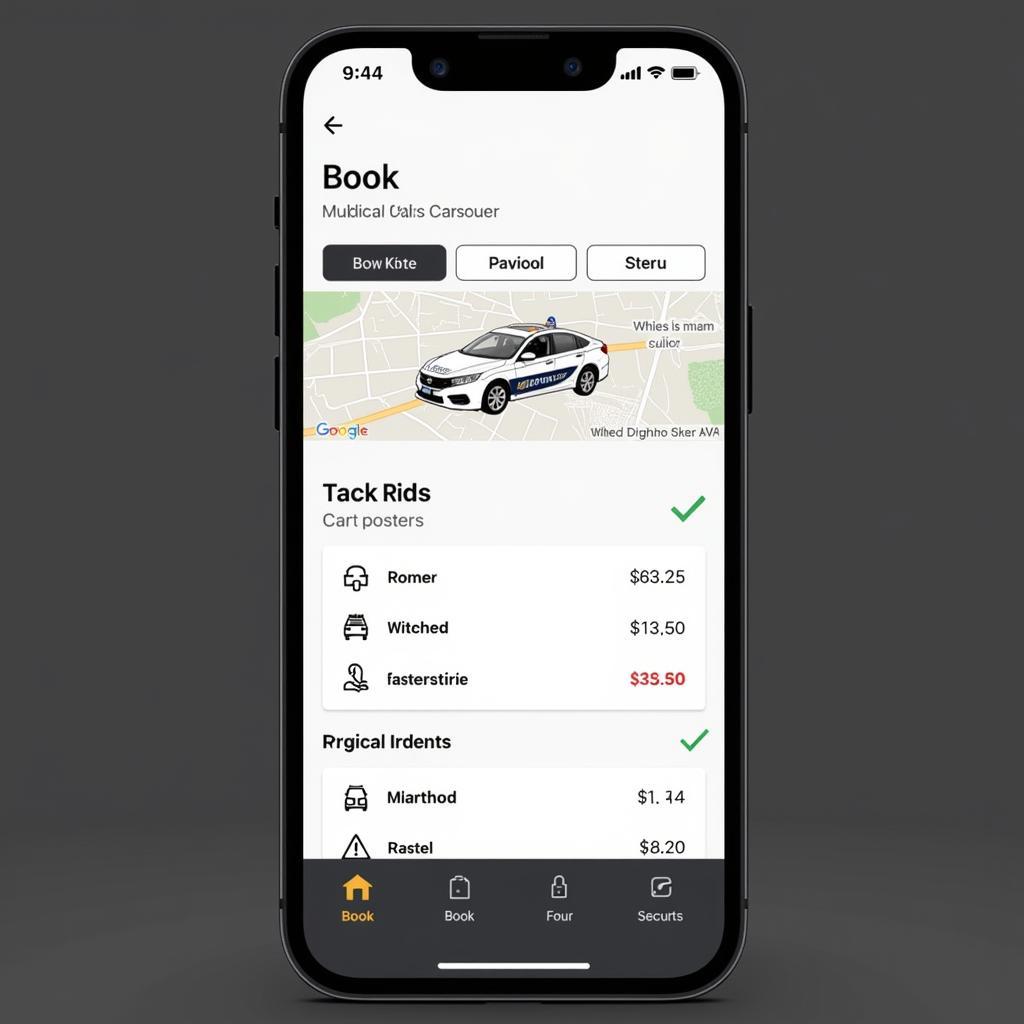 Car Service Mobile App