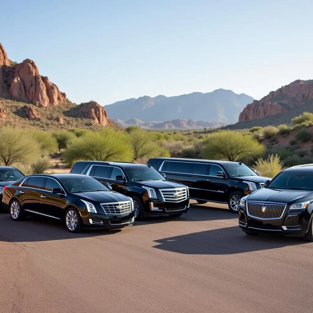 Various black car service fleet options available in Cave Creek