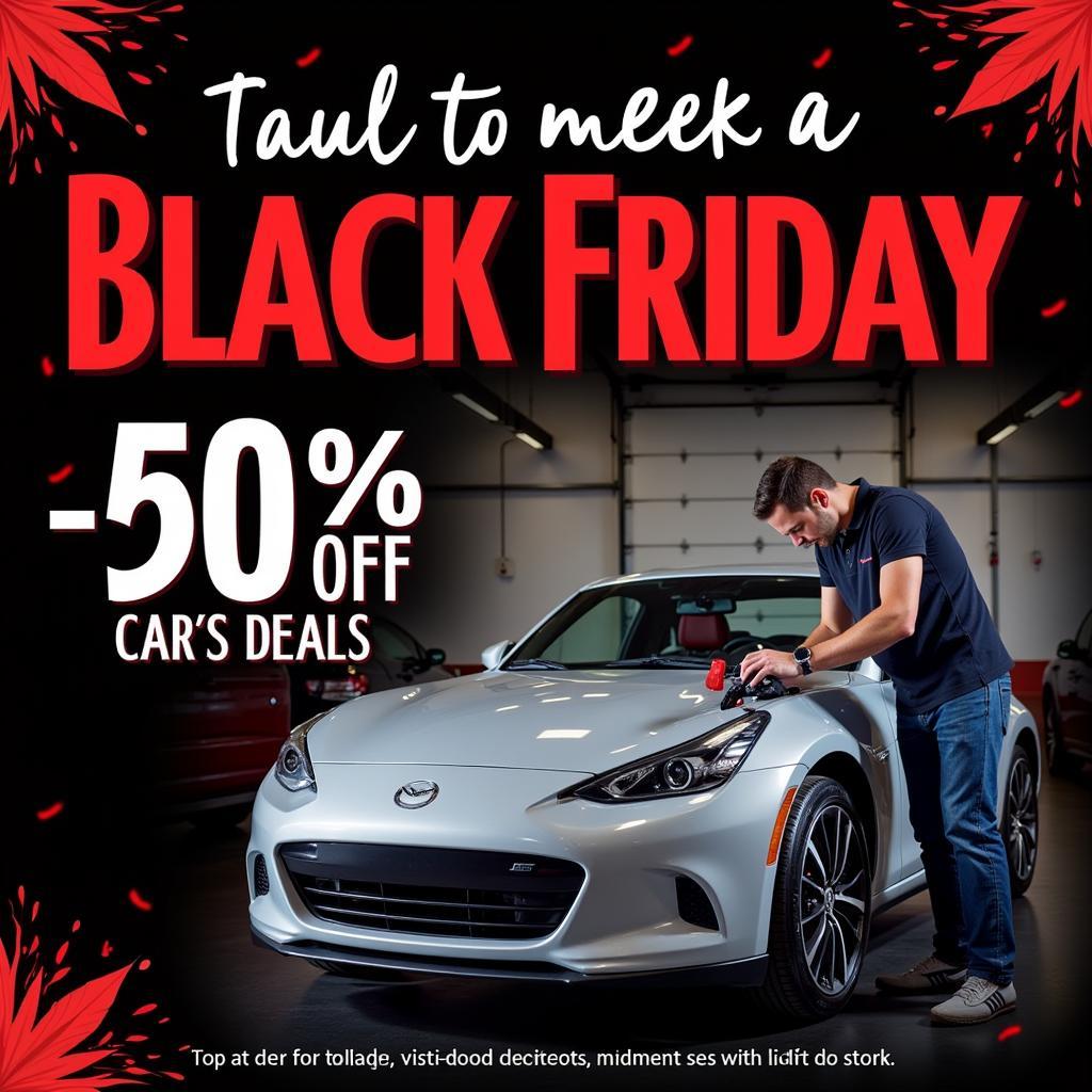 Black Friday Car Service Banner