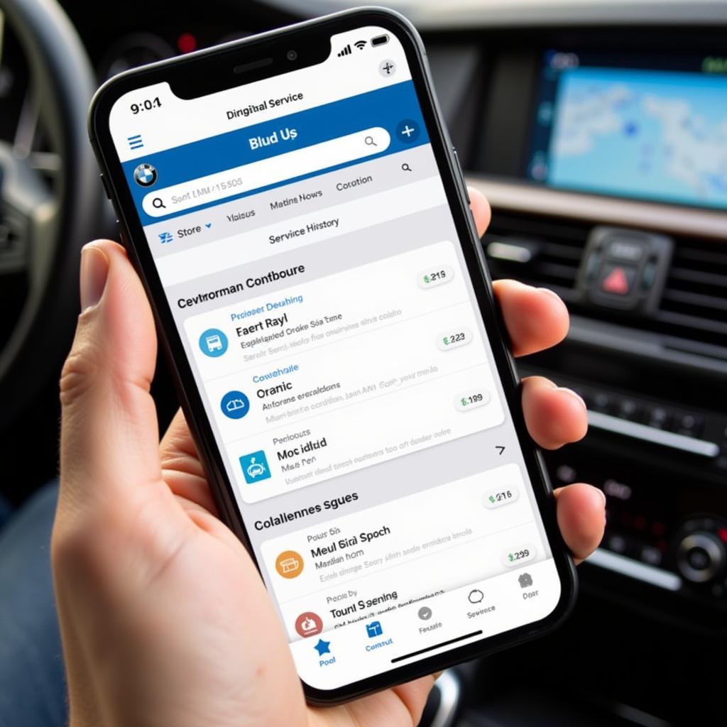 BMW Digital Service App