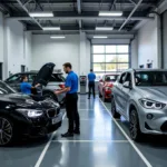 BMW specialist garage in Worthing