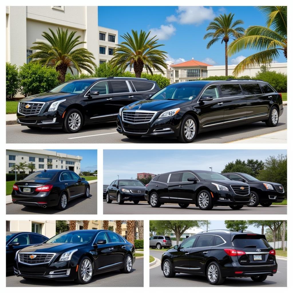 Various black car options for different occasions in Boca Raton