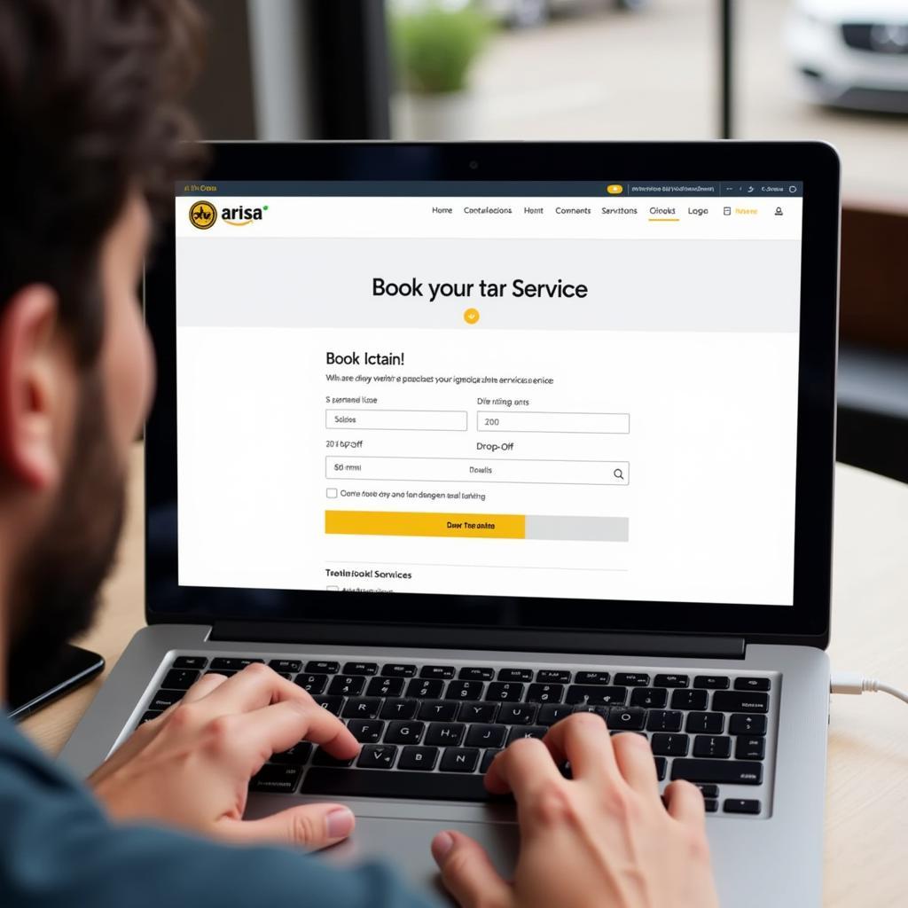 Booking a Car Service Online