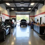 Boone car repair shop interior