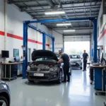 Modern Bosch Car Service Workshop in Cacem