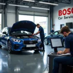 Modern Bosch Car Service Workshop in Uppsala