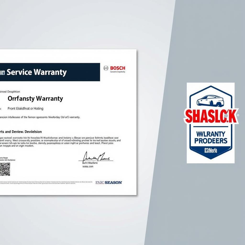 Bosch Car Service Warranty