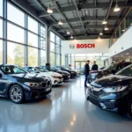 Bosch Service Centre Car Sales Showroom