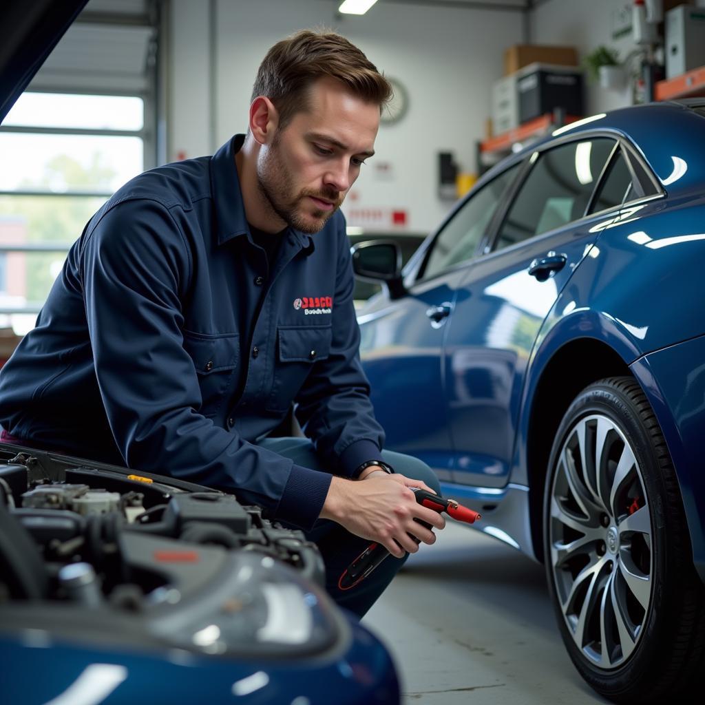 Bosch Silver Service Technician at Work