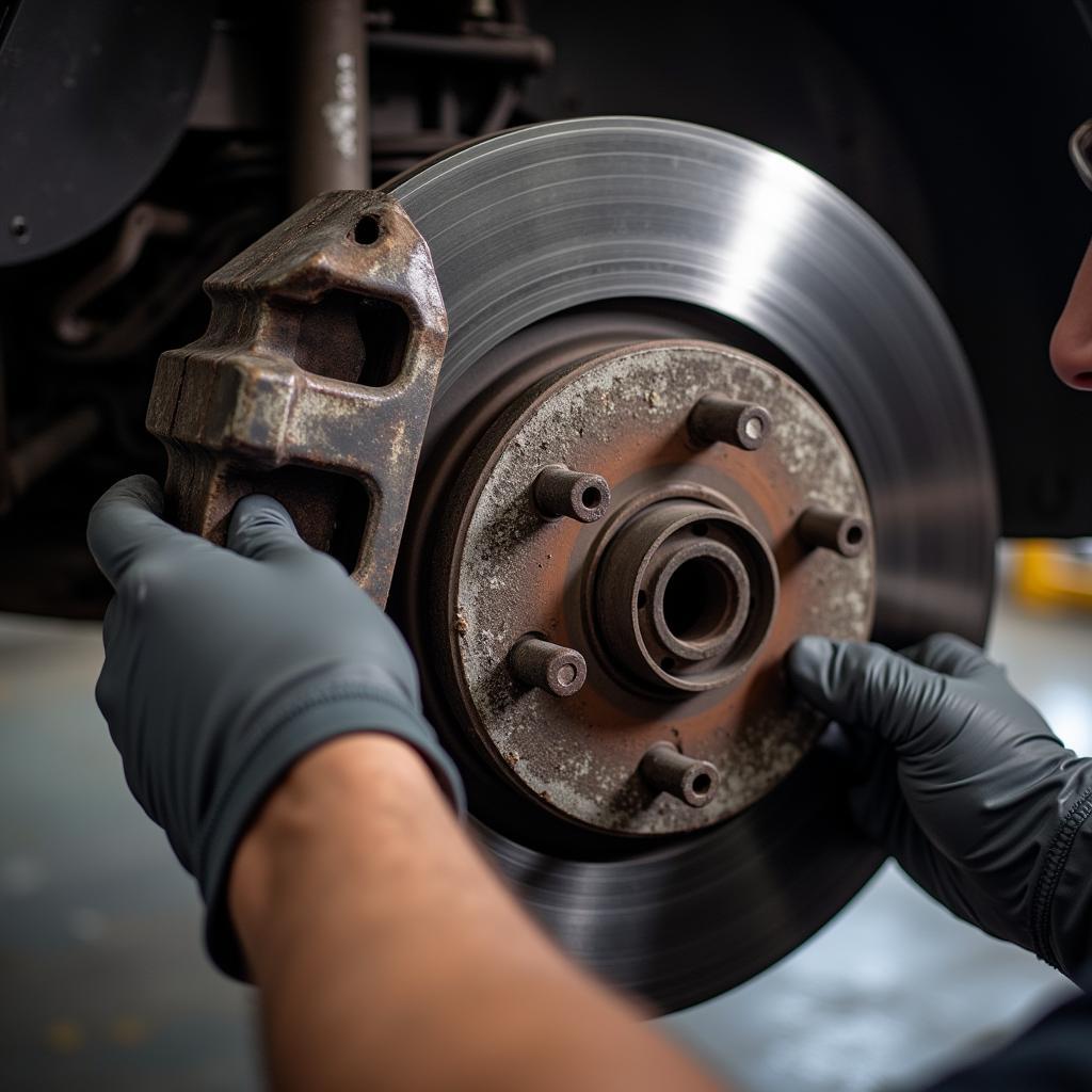 Car Brake Inspection and Maintenance