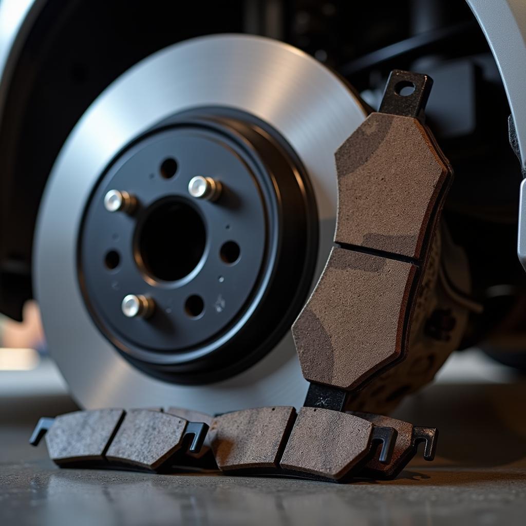 Car Brake Pads and Rotors