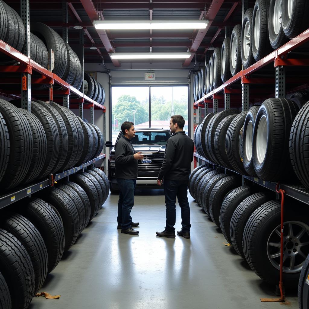 Brentwood tire shop with a wide selection of tires