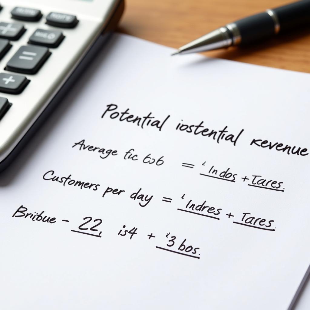 Calculating the Revenue of a Self-Service Car Wash