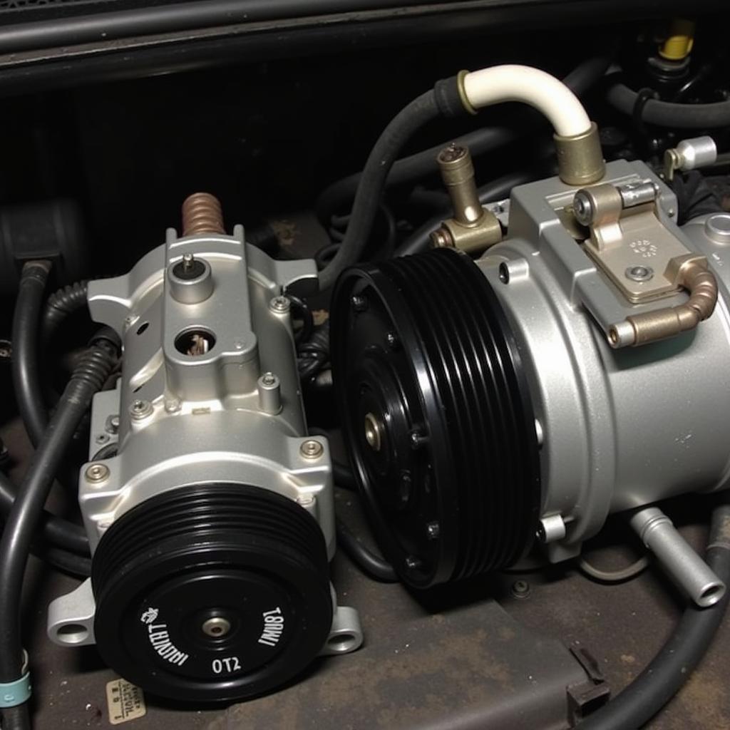 Car AC Compressor Replacement