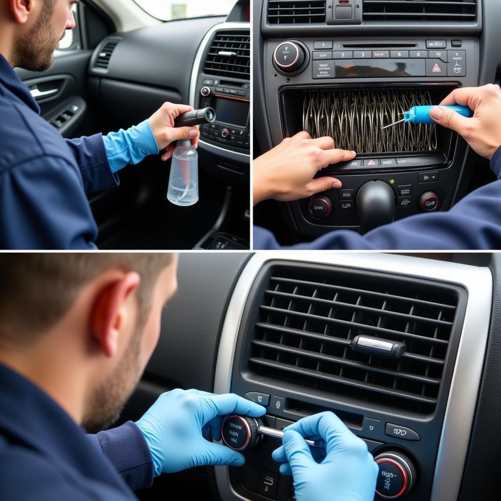 Car AC Evaporator Cleaning Service