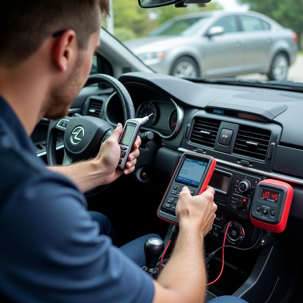 Car AC Service Performance Test