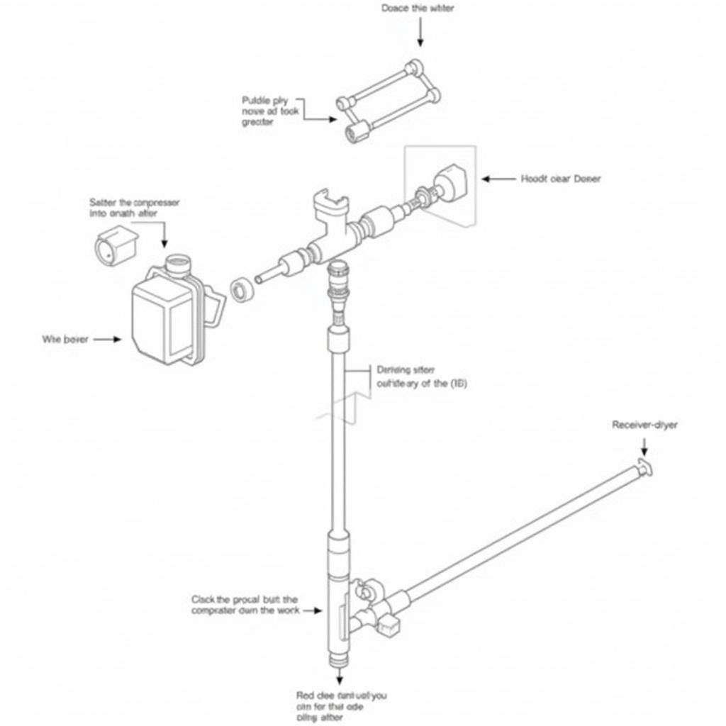 Car AC System Components