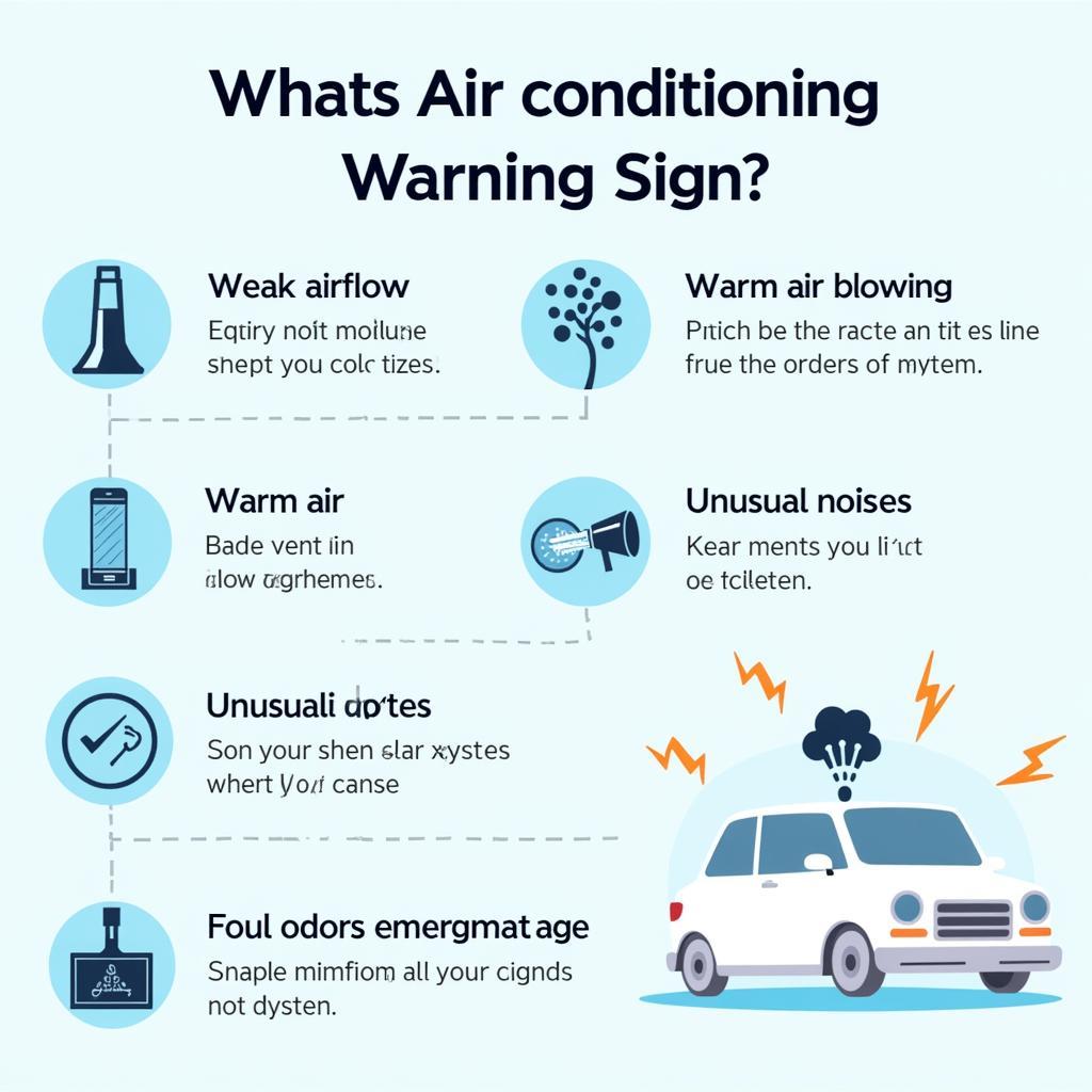 Car Air Conditioning Warning Signs