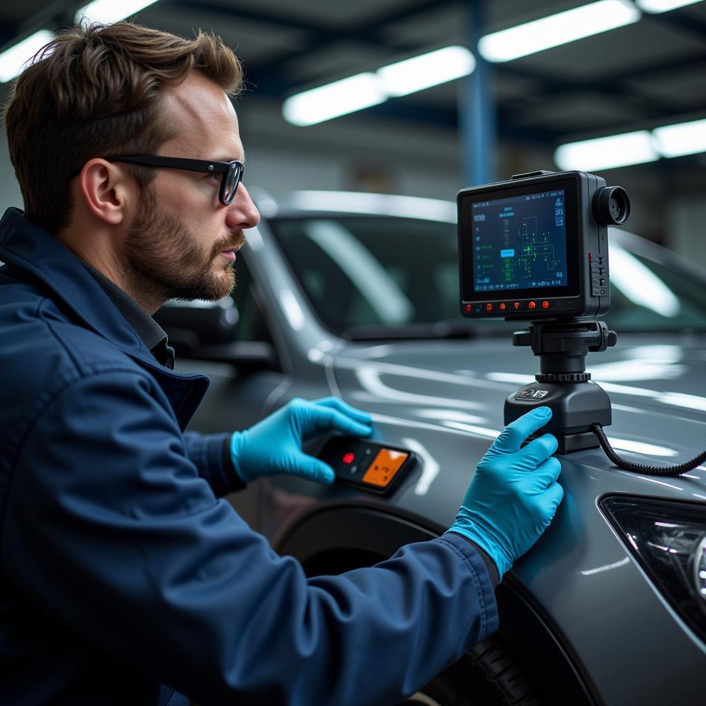 Car ADAS Calibration Process