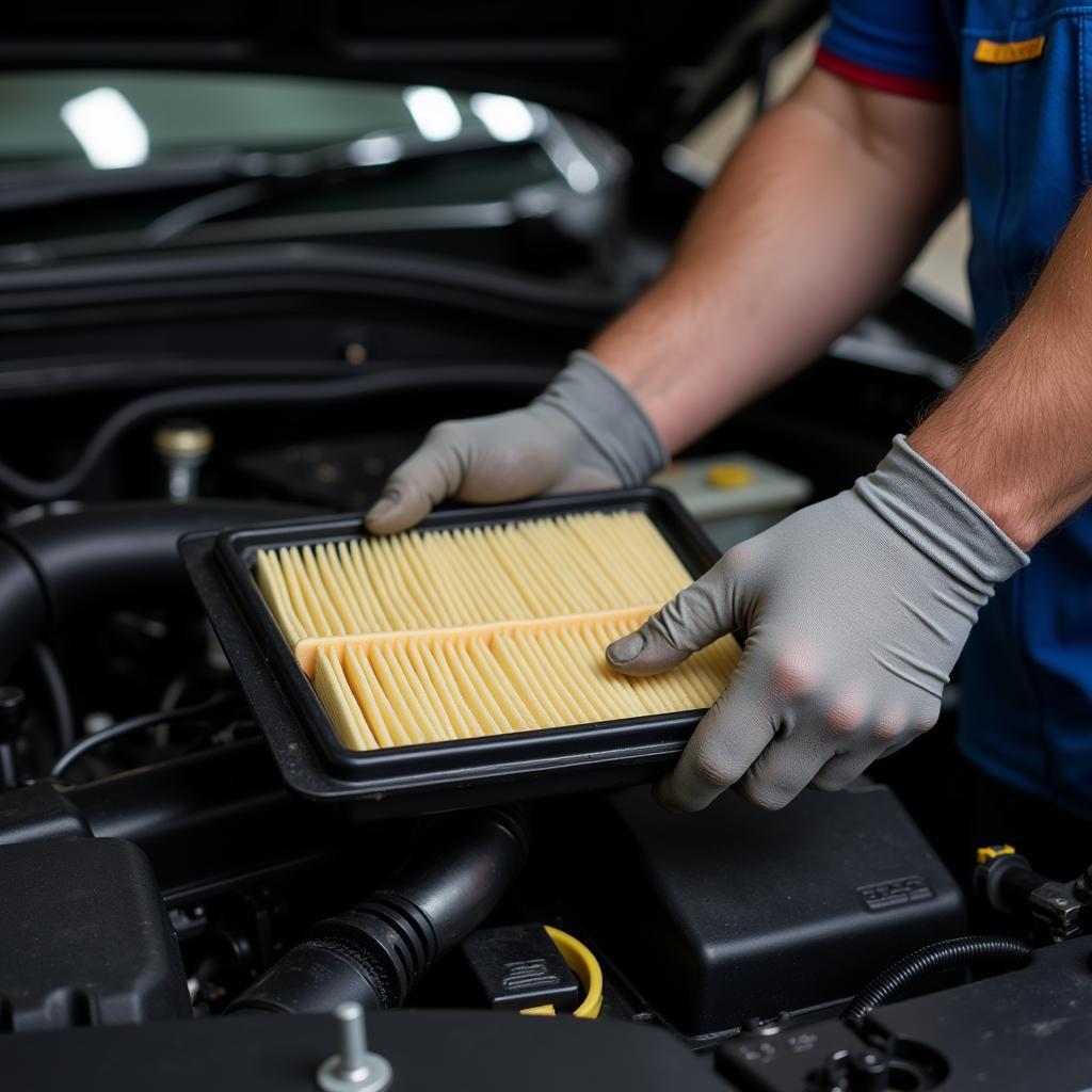  Replacing a Car Air Filter