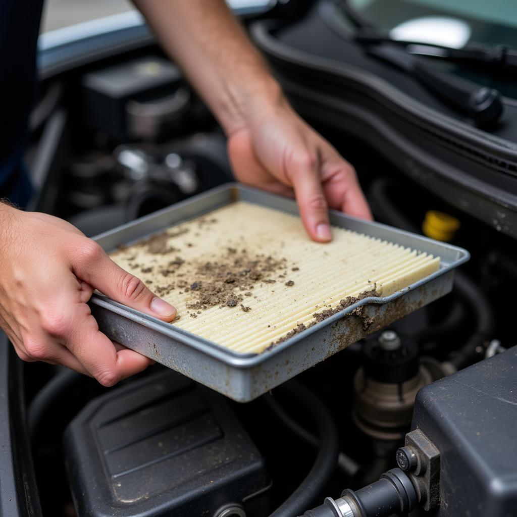 Car Air Filter Replacement