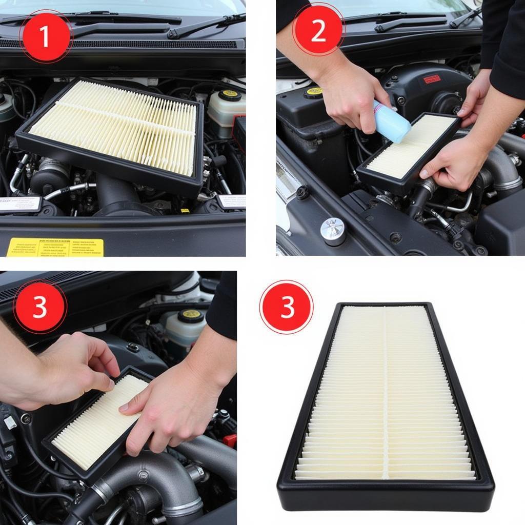 Replacing a Car Air Filter