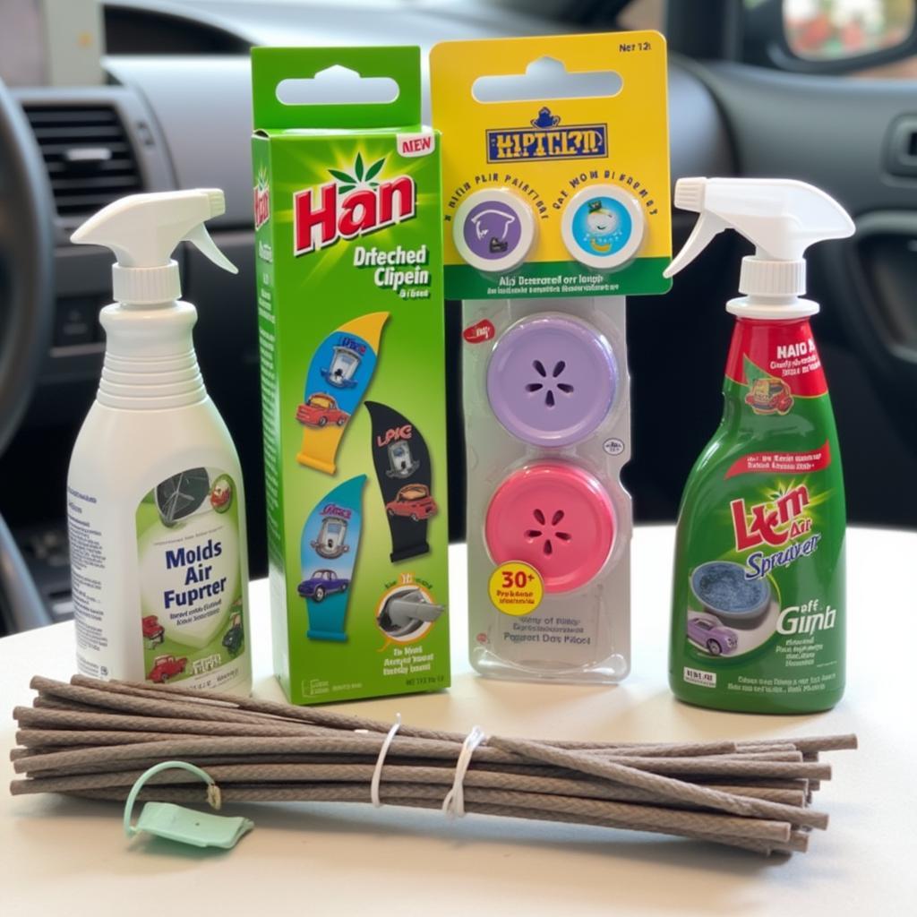 Various car air freshener options to maintain a fresh scent