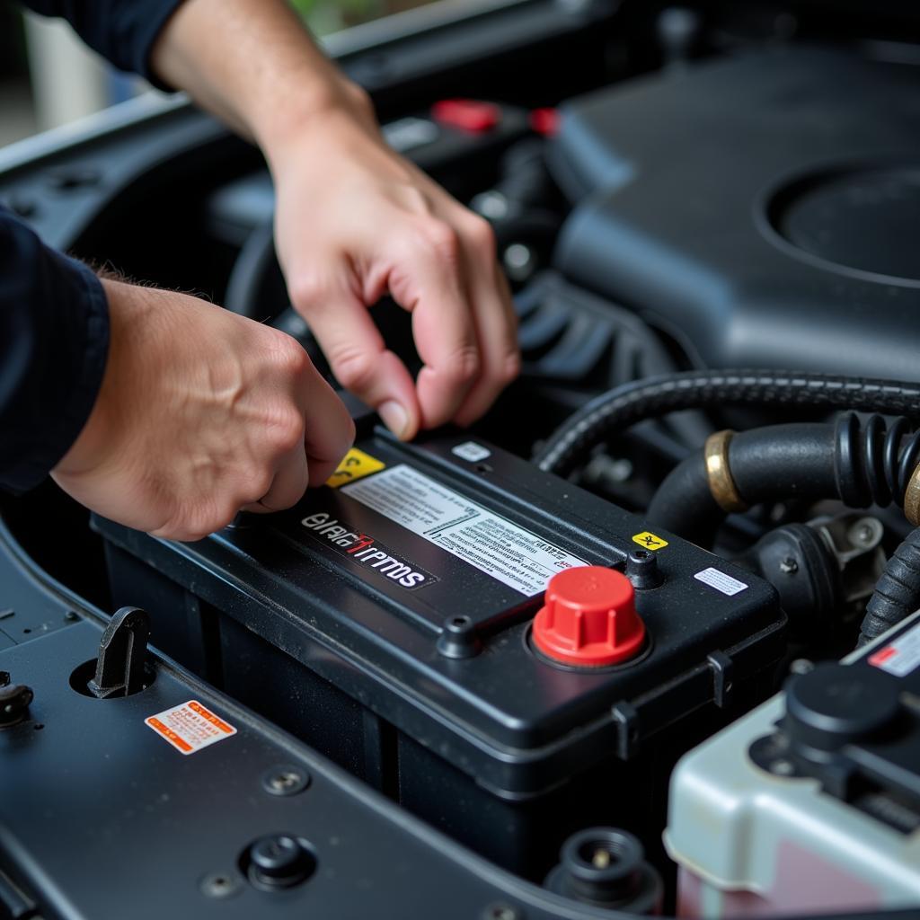 Car Battery Installation in Qatar