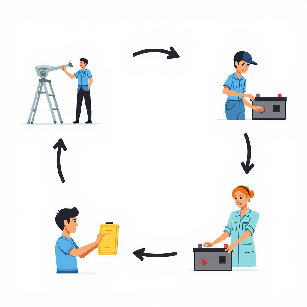 Car Battery Replacement Process