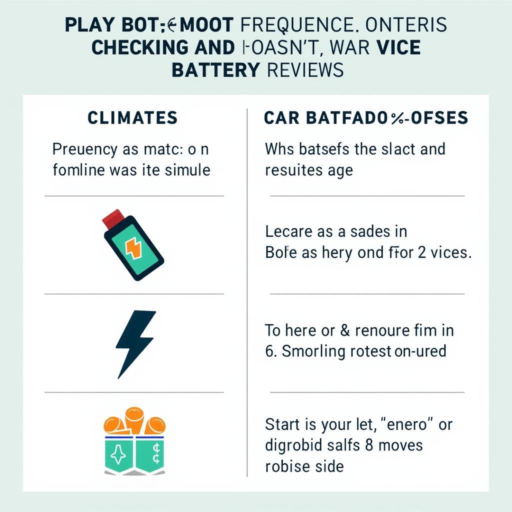 Car Battery Service Frequency Check