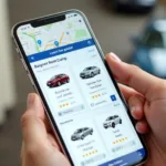 Using a Car Borrowing App