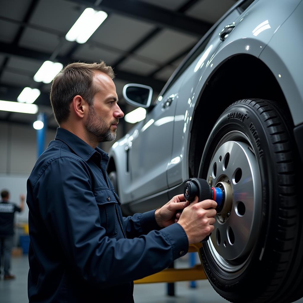 Car Brake Inspection