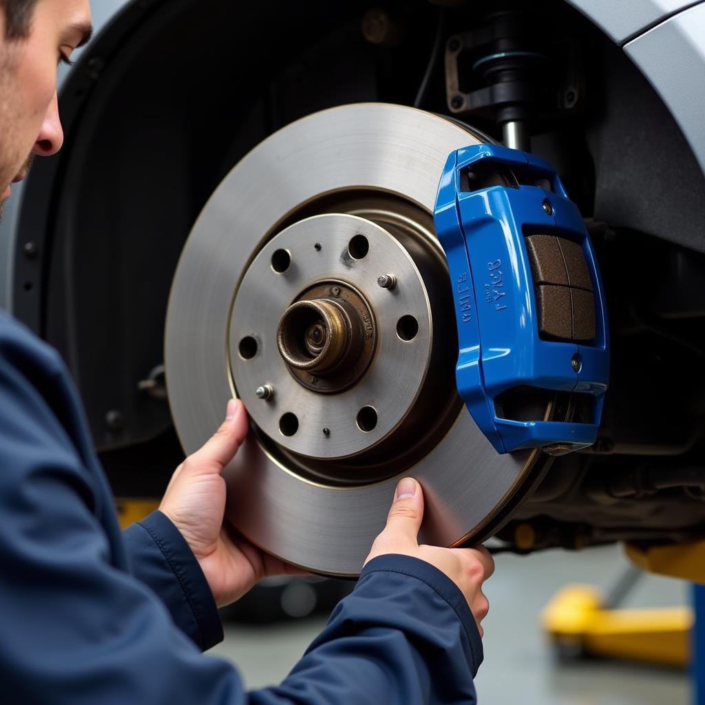 Car Brake Inspection