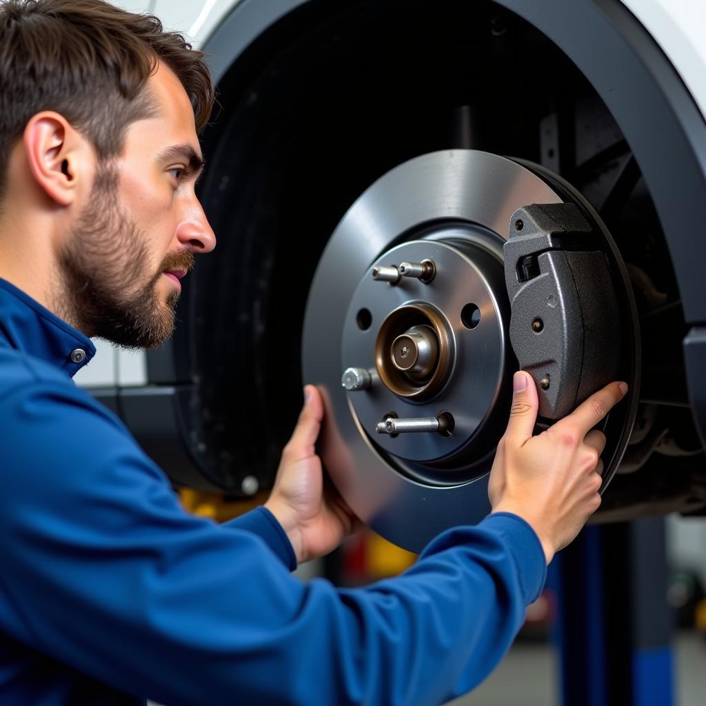 Car Brake Inspection